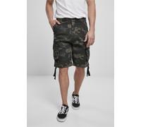 Stoffhose BRANDIT "Brandit Herren Urban Legend Cargo Shorts", Herren, Gr. 5XL, US-Größen, schwarzcamo, 65% Polyester, 35% Baumwolle, normal, Hosen Stoffhose (66643751-5XL)