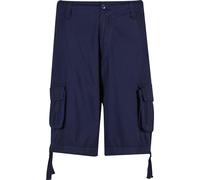 Stoffhose BRANDIT "Brandit Herren Urban Legend Cargo Shorts", Herren, Gr. L, US-Größen, navy, 65% Polyester, 35% Baumwolle, normal, Hosen Stoffhose (19514023-L) navy