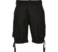 Stoffhose BRANDIT "Brandit Herren Urban Legend Cargo Shorts", Herren, Gr. L, US-Größen, schwarz, 65% Polyester, 35% Baumwolle, normal, Hosen Stoffhose (49250151-L) schwarz