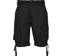 Stoffhose BRANDIT "Brandit Herren Urban Legend Cargo Shorts", Herren, Gr. S, US-Größen, schwarz, 65% Polyester, 35% Baumwolle, normal, Hosen Stoffhose (49250151-S) schwarz