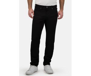 Stoffhose BRÜHL "York", Herren, Gr. 110, EURO-Größen, schwarz, 97% Baumwolle, 3% Elasthan, unifarben, lang, Hosen Stoffhose, in ALL-IN-ONE-Qualität (37793053-110) schwarz