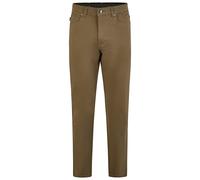 Stoffhose BRÜHL "York", Herren, Gr. 26, EURO-Größen, braun (grau), 99% Baumwolle, 1% Elasthan, unifarben, lang, Hosen Stoffhose, im klassischen 5-Pocket Style (65401014-26) grau