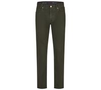 Stoffhose BRÜHL "York", Herren, Gr. 26, EURO-Größen, khaki, 3% Elasthan, 97% Baumwolle, unifarben, lang, Hosen Stoffhose, mit Gürtelschlaufen am Bund (67800733-26) khaki