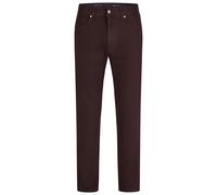 Stoffhose BRÜHL "York", Herren, Gr. 26, EURO-Größen, rot, 3% Elasthan, 97% Baumwolle, unifarben, lang, Hosen Stoffhose, mit Gürtelschlaufen am Bund (94662048-26) rot