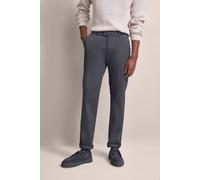 Stoffhose BUGATTI "Modern Fit", Herren, Gr. 32, Länge 32, grau (dunkelgrau), 89% Baumwolle, 7% Elastomultiester, 4% Elasthan, normal, Hosen Stoffhose, Basic Essential (20997658-32) dunkelgrau