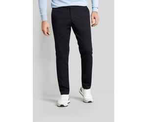Stoffhose BUGATTI "Modern Fit", Herren, Gr. 32, Länge 32, blau (marine), 89% Baumwolle, 7% Elastomultiester, 4% Elasthan, normal, Hosen Stoffhose, Basic Essential (94318702-32) marine