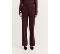 Stoffhose BUGATTI "Stretch", Damen, Gr. 34, Normalgrößen, 690, rost, 73% Polyester, 20% Viskose, 7% Elasthan, unifarben, normal, Hosen Stoffhose, aus einem Viskose-Mix (72479827-34) 690, rost