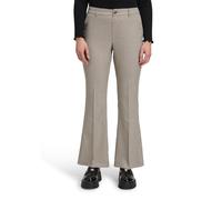 Stoffhose CARTOON "Cartoon Damen Stoffhose mit Bügelfalte", Damen, Gr. 40, Normalgrößen, beige, rosé, Obermaterial: 65% Polyester, 32% Viskose, 3% Elasthan., klassisch, ausgestellt lang, Hosen (523008