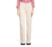 Stoffhose CARTOON "Damen mit Bügelfalte", Damen, Gr. 42, Normalgrößen, gelb (eggnog), Obermaterial: 100% Baumwolle., ausgestellt lang, Hosen Stoffhose, Form (26953128-42) eggnog