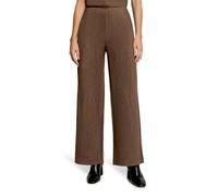 Stoffhose CARTOON "Damen mit weitem Bein", Damen, Gr. 38, Normalgrößen, braun, Obermaterial: 90% Polyester, 10% Elasthan, gerade lang, Hosen Stoffhose (15604224-38) braun