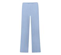 Stoffhose CARTOON "Damen mit weitem Bein", Damen, Gr. 38, Normalgrößen, stonewash, Obermaterial: 82% Polyester, 16% Viskose, 2% Elasthan, gerade lang, Hosen Stoffhose (45304217-38) stonewash