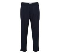 Stoffhose CASUAL FRIDAY "Stoffhose CFHAAKAN 0165 ribstop pants", Herren, Gr. L, Länge 34, blau (schwarz navy), Obermaterial: 71% Polyester PES. 28% Viskose CV. 1% Elasthan EL., Hosen Stoffhose (397104