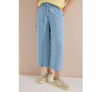 Cecil Wide Leg Hose Light Blue wash L