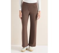 Stoffhose CECIL, Damen, Gr. L, Länge 30, urban taupe, Stoff, 46% Modal, 46% Polyester, 8% Elasthan, unifarben, straight fit normal, Hosen Stoffhose, im elastischen Materialmix (85338951-L) urban taupe