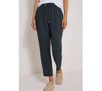 Stoffhose CECIL, Damen, Gr. XXL, Länge 28, palm breeze grün, Stoff, 100% Viskose, unifarben, loose fit knöchelfrei, Hosen Stoffhose, im Loose Fit (81487308-XXL) palm breeze grün