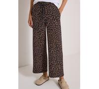 Stoffhose CECIL, Damen, Gr. L, Länge 28, creamy mocha, Stoff, 47% Viskose, 45% Polyester, 8% Elasthan, loose fit lang, Hosen Stoffhose, softer Materialmix (22964814-L) creamy mocha