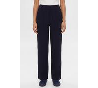 Stoffhose CECIL "Style Neele", Damen, Gr. XL (44), Länge 30, blau (urban dunkelblau (länge 30)), Web, Obermaterial: 53% Viskose, 46% Polyester, 1% Elasthan. Futter: 100% Polyester, unifarben, loose fi