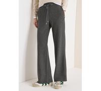 Stoffhose CECIL "Style NEELE", Damen, Gr. XXL (46), Länge 28, raw khaki, Web, Obermaterial: 61% Polyester, 21% Viskose, 15% Baumwolle, 3% Elasthan. Futter: 100% Polyester, meliert, loose fit lang, Hos