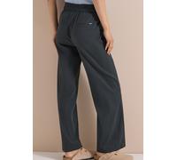 Stoffhose CECIL "Style Neele", Damen, Gr. XXL (46), Länge 30, palm breeze grün (länge 30), Web, Obermaterial: 71% Baumwolle, 25% Polyamid, 4% Elasthan, unifarben, loose fit lang, Hosen Stoffhose, Elas
