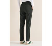 Stoffhose CECIL "Style Tracey", Damen, Gr. XXL (46), Länge 30, raw khaki, Web, Obermaterial: 41% Polyamid, 29% Viskose, 22% Polyester, 8% Elasthan. Futter: 100% Viskose, unifarben, lang, Hosen Stoffho