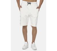Stoffhose CIPO & BAXX "Hosen", Herren, Gr. XL, US-Größen, beige (ecru), 80% Baumwolle, 15% Polyester, 5% Elasthan, bedruckt, regular fit knielang, Hosen Stoffhose, mit dezentem Print (28708655-XL) ecr