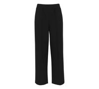 Stoffhose CREAM "Casual Hose CRSiki", Damen, Gr. S, N-Gr, schwarz (pitch schwarz), Obermaterial: 95% Polyester PES. 5% Elasthan EL., Hosen Stoffhose (50429102-S) pitch schwarz