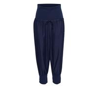 Stoffhose CREAM "Damen Casual Hose CRLinee", Damen, Gr. 36, N-Gr, blau (navy blazer), Obermaterial: 68% Viskose CV. 32% Polyester PES., Hosen Stoffhose (77926940-36) navy blazer