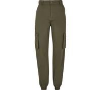 Stoffhose DEF "DEF Damen Aya Cargopants", Damen, Gr. XL, US-Größen, olive, 100% Baumwolle, unifarben, normal, Hosen Stoffhose (36473423-XL) olive