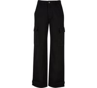 DEF Hosen Damen Cargohosen Schwarz XL