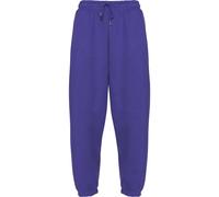 Stoffhose DEF "DEF Herren DEF Sweatpants", Herren, Gr. S, US-Größen, lila (cobalt blau), 80% Baumwolle, 20% Polyester, unifarben, relaxed fit, Hosen Stoffhose (59001803-S) cobalt blau