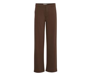 Stoffhose FRANSA "Casual Hose FRZASTRETCH", Damen, Gr. 34, N-Gr, braun (carafe), Obermaterial: 63% Viskose CV. 32% Polyamid PA. 5% Elasthan EL., Hosen Stoffhose (30986517-34) carafe
