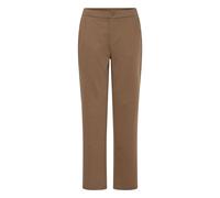Stoffhose FRANSA "Damen Casual FRBLAZER", Damen, Gr. 38, N-Gr, beige (rain drum), Obermaterial: 74% Polyester PES. 22% Viskose CV. 4% Elasthan EL., Hosen Stoffhose (99636956-38) rain drum