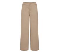 Stoffhose FRANSA "Damen Casual FRBLAZER", Damen, Gr. 44, N-Gr, blau (brindle), Obermaterial: 74% Polyester PES. 22% Viskose CV. 4% Elasthan EL., Hosen Stoffhose (34661861-44) brindle