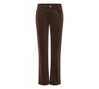 Stoffhose FRANSA "Damen Casual FRTEAN", Damen, Gr. 38, N-Gr, rot (hot fudge), Obermaterial: 95% Baumwolle CO. 5% Elasthan EL., Hosen Stoffhose (98922824-38) hot fudge
