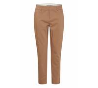 Stoffhose FRANSA "Damen Casual Hose FRVITA", Damen, Gr. 36, N-Gr, braun (coca mocha), Obermaterial: 60% Baumwolle CO. 36% Polyester PES. 4% Elasthan EL., Hosen Stoffhose (49180339-36) coca mocha