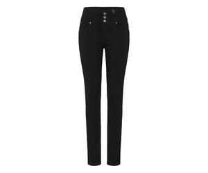 Stoffhose FRANSA "Damen Hose FRZALIN", Damen, Gr. 32, N-Gr, schwarz ((noos) schwarz), Obermaterial: 77% Viskose CV. 20% Polyamid PA. 3% Elasthan EL., Hosen Stoffhose (72380355-32) (noos) schwarz