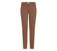 Stoffhose FRANSA "Hose FRLANO", Damen, Gr. 36, N-Gr, braun (carafe), Obermaterial: 66% Viskose CV. 30% Polyamid PA. 4% Elasthan EL., Hosen Stoffhose (62729228-36) carafe
