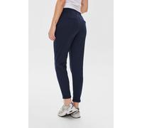 Stoffhose FREEQUENT "FQNANNI-ANKLE-PA", Damen, Gr. XL, N-Gr, blau (salute), Web, Obermaterial: 73% Polyester, 24% Viskose, 3% Elasthan, unifarben, bequem 7/8-Länge, Hosen Stoffhose, Sommerhose - knöch