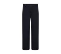Stoffhose FREEQUENT "FQNANNI-PANTS", Damen, Gr. L, N-Gr, grau (salute), Web, Obermaterial: 73% Polyester, 24% Viskose, 3% Elasthan, unifarben, bequem lang, Hosen Stoffhose, Sommerhose mit Seiten-und G