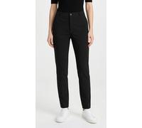 Stoffhose FREEQUENT "FQSOLVEJ-PANTS", Herren, Gr. XL, Länge 30, schwarz, Web, Obermaterial: 76% Viskose, 21% Polyamid, 3% Elasthan, unifarben, figurbetont lang, Hosen Stoffhose, Sommerhose knöchellang