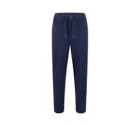 Stoffhose FYNCH-HATTON, Herren, Gr. M, N-Gr, navy, Piqué;Interlock, Obermaterial: 53% Polyester, 42% Baumwolle, 5% Elasthan, unifarben, lang, Hosen Stoffhose, aus Polyester, Baumwolle und Elasthan, sc