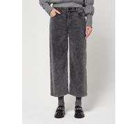 Stoffhose GANG "94CAROL CULOTTE", Damen, Gr. 27, Normalgrößen, schwarz brina, 98% Baumwolle, 2% Elasthan, unifarben, regular fit 7/8-Länge, Hosen Stoffhose, im 5-Pocket-Style (57872920-27) schwarz bri