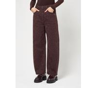 Stoffhose GANG "94SARINA", Damen, Gr. 33, Normalgrößen, braun (drk braun snake), 97% Baumwolle, 3% Elasthan, gerade, unten schmal lang, Hosen Stoffhose, im 5-Pocket-Style (62772639-33) drk braun snake