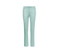 Stoffhose GOLDNER "Baumwollhose mit Dehnbund", Damen, Gr. 38, N-Gr, grün (mintgrün), Obermaterial: 98% Baumwolle CO. 2% Elasthan EL., normal, Hosen Stoffhose, Ohne (73829828-38) mintgrün