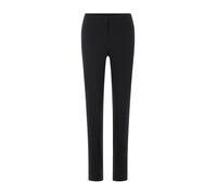 Stoffhose GOLDNER "Elegante 7/8-Hose mit Schlupfbund", Damen, Gr. 48, N-Gr, schwarz, Obermaterial: 67% Baumwolle CO. 28% Polyamid PA. 5% Elasthan EL., schmal, Hosen Stoffhose, figurschmeichelde Schnit