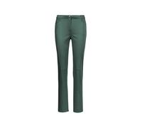 Stoffhose GOLDNER "Kurzgröße Baumwollhose mit Dehnbund", Damen, Gr. 27, K-Gr, grün (flaschengrün), Obermaterial: 98% Baumwolle CO. 2% Elasthan EL., normal, Hosen Stoffhose, Ohne (33796967-27) flaschen