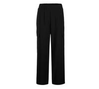 Stoffhose GOLDNER "Kurzgröße Bequeme Hose VERA mit sportlichem Look", Damen, Gr. 19, K-Gr, schwarz, Obermaterial: 95% Polyester PES. 5% Elasthan EL., Hosen Stoffhose (51417957-19) schwarz