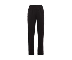 Stoffhose GOLDNER "Sportive Loungehose, elastischer Bund", Damen, Gr. 52, N-Gr, schwarz, Obermaterial: 60% Baumwolle CO. 35% Polyester PES. 5% Elasthan EL., normal, Hosen Stoffhose, Breiter Schlupfbun