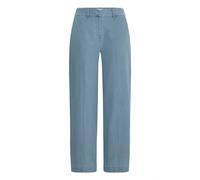 Stoffhose ICHI "Casual Hose IHKATE", Damen, Gr. XL, N-Gr, blau (kate denim light blau), Obermaterial: 73% Baumwolle CO. 18% Polyamid PA. 9% Elasthan EL., Hosen Stoffhose (71054417-XL) kate denim light