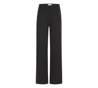 ICHI Hose IHKATINE Damen Stoffhose Regular fit mit Gummizug, Ziernähten, Paspeltaschen L Schwarz